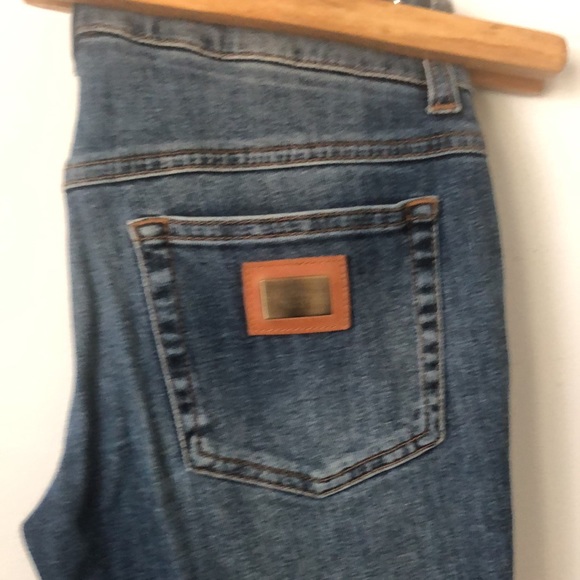 Dolce & Gabbana flared jeans size 38 Italian blue color good condition - Picture 14 of 16